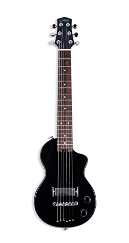 Guitarra eléctrica Carry on By Blackstar Mini Jet Black   Perfecta para niños y adultos, principiantes y de viaje :  Instrumentos musicales