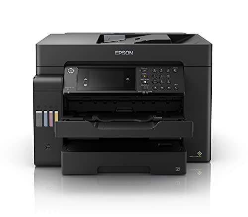 Epson EcoTank ET 16600, Impresora Alto Rendimiento Multifunción WiFi A3  con Impresión Doble Cara Automática, Gran Velocidad de Impresión y Escaneado, Imprime / Escaner / Copiadora / Fax : Amazon.es: Informática