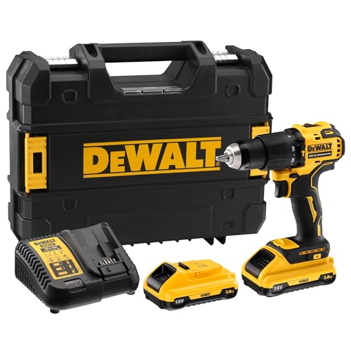 DEWALT DCD709L2T QW   Taladro Percutor sin escobillas XR 18V 13mm 65Nm con 2 baterías Li Ion 3,0Ah y maletín TSTAK : Amazon.es: Bricolaje y herramientas