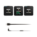 RØDE Wireless GO II Sistema de micrófono inalámbrico ultracompacto de Doble Canal Wireless GO II   Cable SC16 USB C a USB C (300 mm   Compatible con Android y Mac) :  Instrumentos musicales