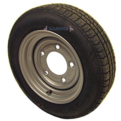 Neumático y rueda 12" para que la for Williams 3500kg Box Van Tráiler 155/70 R12