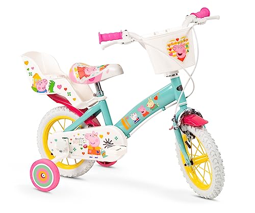 TOIMSA Bicicleta 12" Peppa Pig 3/5 AÑOS : Amazon.es: Deportes y aire libre