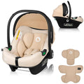 LIONELO ASTRID silla de coche para bebés 40 87 cm i Size puntos protección lateral Portabebés, Orientación trasera cinturón de seguridad de 3 :  Bebé