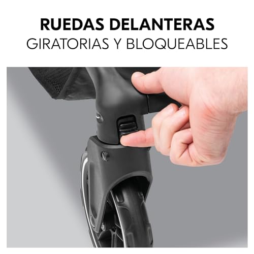 hauck Shop N Care, Carrito Bebe Paseo hasta 25 kg, Silla de Paseo Ligera Reclinable, Carro Bebe con Bandeja, Plegado Compacto, Capota UPF 50    Dusty Blue : Amazon.es: Bebé