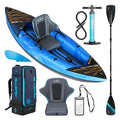 Kayak Hinchable Scout de Bluefin, Kayak Hinchable de 1 Plaza, Canoa Hinchable Alternativa : Amazon.es: Deportes y aire libre