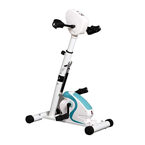 Sywlwxkq Ejercitador de Pedal eléctrico, Bicicleta estática, Altura Ajustable, Brazo, Pierna, Interior, máquina de Entrenamiento físico, Fisioterapia, hemiplejía, rehabilitación, entrenamie : Amazon.es: Deportes y aire libre