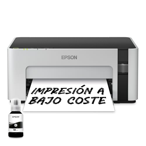 Impresora EcoTank ET M1120 A4 monocromo con depósito de tinta y conexión Wi Fi : Amazon.es: Informática