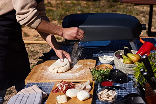 MasterPro Pizza Oven | Pizza Oven | Portable Gas Oven Set with Quick Cooking up to 500°C | Includes Scoop, Cutter and Pizza Board | Pizza Ready in 60 Seconds [Energy Class A]