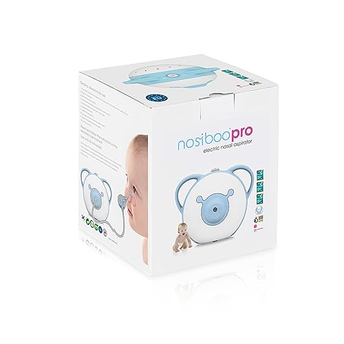 Nosiboo Pro Aspirador Nasal (Azul, Pro) :  Bebé