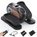 MERACH Máquina Elíptica Eléctrica, Mini Elíptica Bajo Escritorio para el Hogar, Control Remoto, Pantalla, Almohadilla Antideslizante, 12 Velocidades, Silenciosa y Portátil, para Mayores y Adultos : Amazon.es: Deportes y aire libre