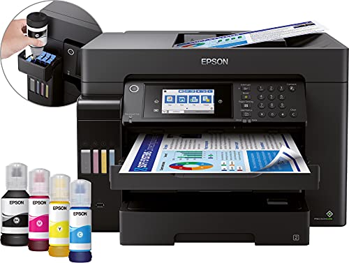 Epson EcoTank ET 16600, Impresora Alto Rendimiento Multifunción WiFi A3  con Impresión Doble Cara Automática, Gran Velocidad de Impresión y Escaneado, Imprime / Escaner / Copiadora / Fax : Amazon.es: Informática