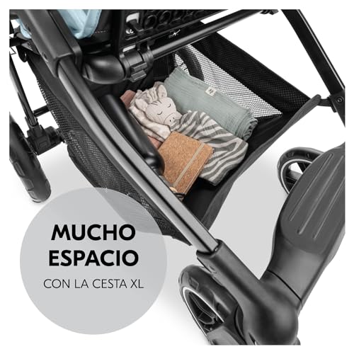 hauck Shop N Care, Carrito Bebe Paseo hasta 25 kg, Silla de Paseo Ligera Reclinable, Carro Bebe con Bandeja, Plegado Compacto, Capota UPF 50    Dusty Blue : Amazon.es: Bebé