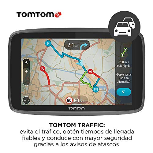 TomTom GO Professional 620, Navegación Profesional para Vehículos Grandes, TomTom Traffic a Través de Smartphone, 6 pulgadas, Negro/Gris : Amazon.es: Electrónica
