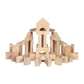 Melissa &amp; Doug Bloques Estándar de Construcción de Madera Sólida con Bandeja de Madera para Guardarlo Todo, 60 Piezas, Bloques Clásicos de Madera para Edades de a Partir de 2 Años :  Electrónica