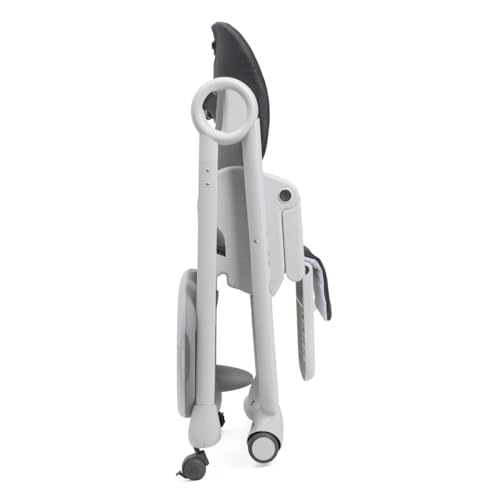 Chicco Polly Magic Relax   Trona de Bebé para 0 Meses   3 Años (15kg), Ajustable con 4 Ruedas, Hamaca Reclinable, Plegado Compacto, Barra de Juego y Reductor de Cojín   Gris :  Bebé