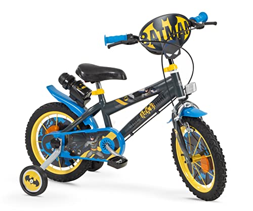 TOIMSA Bicicleta 14" Batman 4/6 Ños, Multicolor, 14913 :  Juguetes y juegos