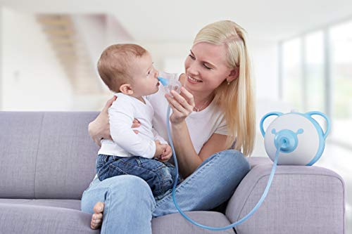 Nosiboo Pro Aspirador Nasal (Azul, Pro) :  Bebé