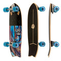 FLOW Surf Skates Nemo Surf Skateboard con Carving Truck, Multicolor, 29" Unisex Adulto :  Deportes y aire libre