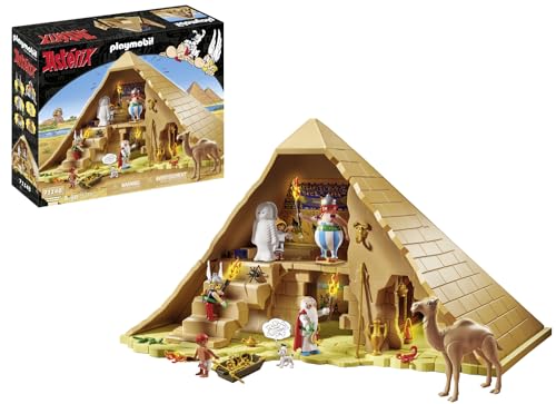 Set de juego Astérix – La Pirámide del Faraón con figuras y accesorios, ideal para niños a partir de 5 años