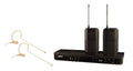 Shure Micrófono inalámbrico BLX188/MX53 con (2) micrófonos de Diadema, Receptor de Doble Canal y batería de 14 Horas y Alcance de 100m, para transmisiones, Iglesias y presentaciones en Banda S8 :  Electrónica
