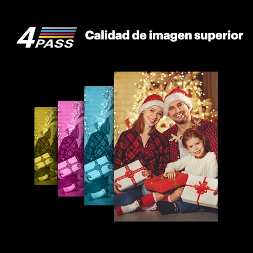 KODAK Mini Shot 3 Retro 4PASS 2 en 1 Cámara Instantánea e Impresora de Fotos (7,6x7,6cm)   Pack con 68 Hojas, Blanco :  Electrónica