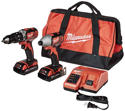 Milwaukee 2697 – 22 ct M18 martillo taladro w/impacto Dr W/cmPT bate : Amazon.es: Bricolaje y herramientas