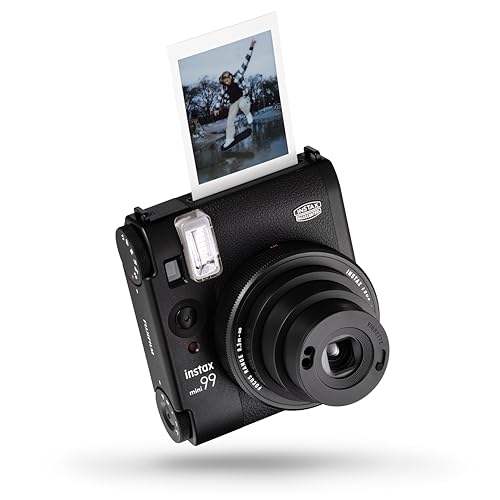 instax Mini 99 Cámara instantánea analógica, Negra :  Electrónica