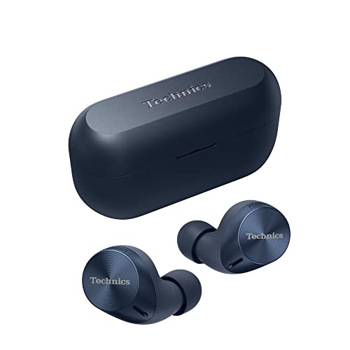 Technics EAH AZ60M2EA Auriculares Inalámbricos Cancelación De Ruido, Bluetooth Multipunto 3 Dispositivos, Cómodos Intraurales, Carga Inalambrica, Azul Medianoche :  Instrumentos musicales
