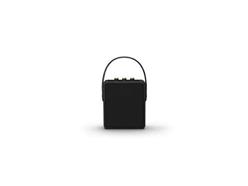 Altavoz Bluetooth portátil Stockwell II – Compacto, resistente al agua, con sonido potente y diseño en color negro y latón