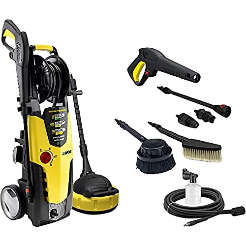 Lavor 8.086.0171C Hidrolimpiadora de agua fría STM 160 WPS Plus con sistema de lavado, 2500 W, 230 V, Equipada con una gran cantidad de accesorios : Amazon.es: Jardín