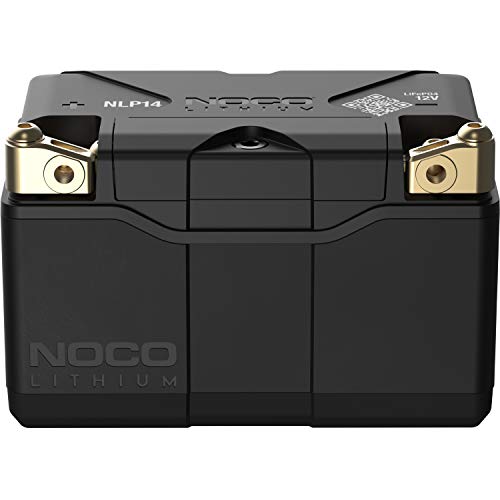 NOCO Lithium NLP14: Batería de Litio 500A, 12V 4Ah con BMS Dinámico para Motos, Motos de Enduro, Quads, Motos de Agua y Motos de Nieve