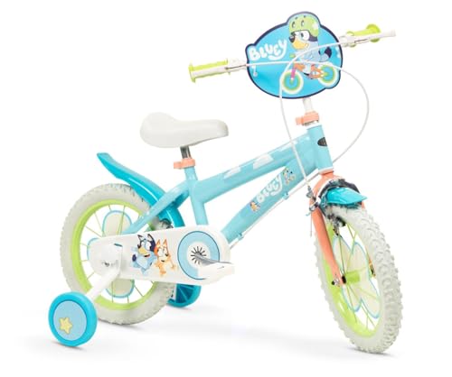 TOIMSA Bicicleta Bluey 14" (4/6 años) :  Deportes y aire libre