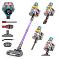 aonus A9 MAX Aspiradora sin Cable, 48Kpa/600W Aspiradora Escoba Sin Cable Potente, Separación de Polvo de 1.8L con Doble Taza Mejorada, 70 Minutos de Larga Duración, Adecuada para Pisos/Alfombras/Pelo :  Hogar y cocina