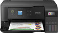 Epson EcoTank ET 2840, Impresora WiFi A4 Multifunción, Depósito de Tinta Recargable, Pantalla LCD, 3en1: Impresión, Copiadora, Escáner, Mobile Printing, Set tintas   Botella Negra Extra :  Informática