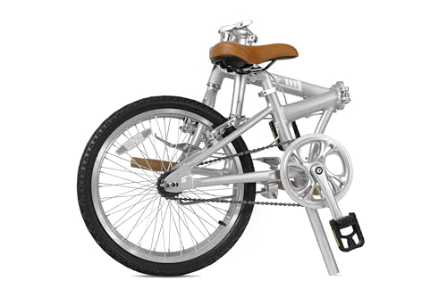 FabricBike Plegable Bicicleta, Unisex Adulto, Matte Grey 7 Speed con Guardabarros, Talla única :  Deportes y aire libre