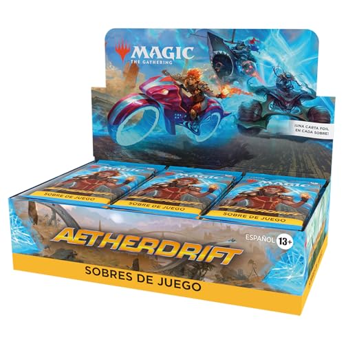 Caja de sobres de juego de Aetherdrift, de Magic: The Gathering (Versión en Español) : Amazon.es: Juguetes y juegos