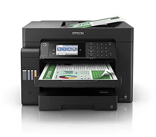 Epson EcoTank ET 16600, Impresora Alto Rendimiento Multifunción WiFi A3  con Impresión Doble Cara Automática, Gran Velocidad de Impresión y Escaneado, Imprime / Escaner / Copiadora / Fax : Amazon.es: Informática
