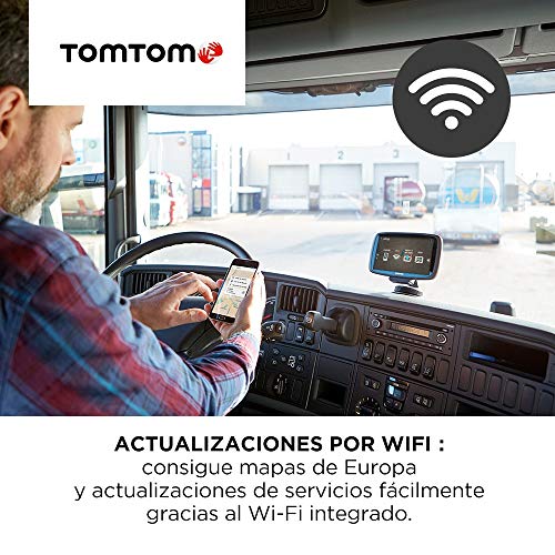 TomTom GO Professional 620, Navegación Profesional para Vehículos Grandes, TomTom Traffic a Través de Smartphone, 6 pulgadas, Negro/Gris : Amazon.es: Electrónica