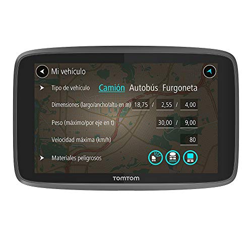 TomTom GO Professional 620, Navegación Profesional para Vehículos Grandes, TomTom Traffic a Través de Smartphone, 6 pulgadas, Negro/Gris : Amazon.es: Electrónica
