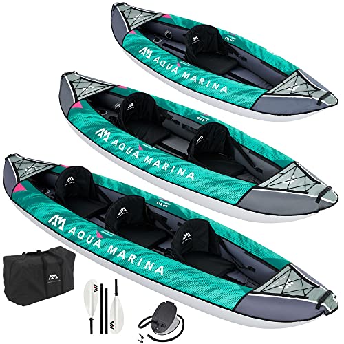 Aqua Marina Laxo Inflatable Leisure Kayak : Amazon.es: Deportes y aire libre