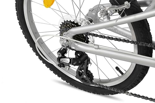 FabricBike Plegable Bicicleta, Unisex Adulto, Matte Grey 7 Speed con Guardabarros, Talla única :  Deportes y aire libre