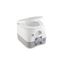 Dometic 972   Inodoro Portátil con Descarga de Agua a Presión 360º, 9.8 litros de Capacidad del Tanque de Aguas Negras, Color Blanco/Gris : Amazon.es: Bricolaje y herramientas