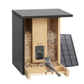 Netvue by Birdfy Bambú Comederos para Pajaros con Camara y Solar, IA Identificación de Aves para la Observación en Directo, WiFi Comedero para Aves grabación Automática Cuando Las Aves Visitan: Amazon.es: Jardín