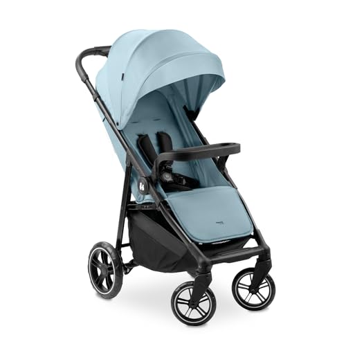 hauck Shop N Care, Carrito Bebe Paseo hasta 25 kg, Silla de Paseo Ligera Reclinable, Carro Bebe con Bandeja, Plegado Compacto, Capota UPF 50    Dusty Blue : Amazon.es: Bebé