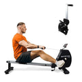 Mobiclinic® Fitness, Maquina de Remo, Rowfit, 8 Niveles Resistencia, Silencioso, Magnética, Monitor LCD, Soporte para móvil, hasta 120 kg, Volante inercia 6kg, Gym en casa : Amazon.es: Deportes y aire libre