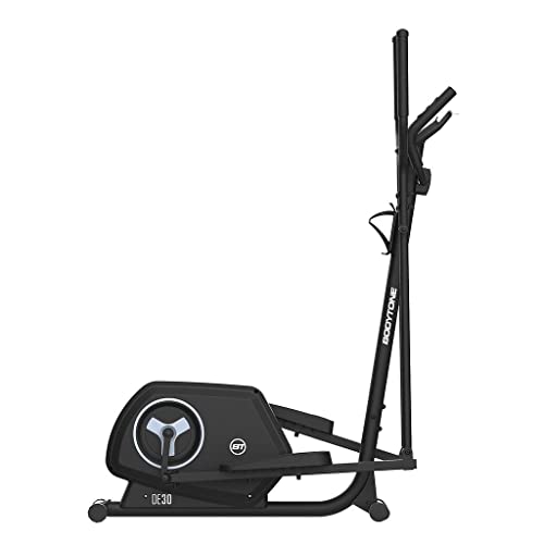 Bicicleta elíptica Smart con Bluetooth Apps y Pantalla LCD para Entrenamiento en casa. Silenciosa. Volante inercia 9kg   Bodytone DE30 : Amazon.es: Deportes y aire libre