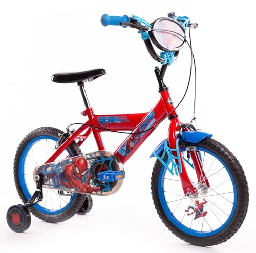 Huffy Bicicletta Pollici Bicicleta de 16 Pulgadas Marvel Spiderman Luxury, Bebés niños, Turquesa : Amazon.es: Juguetes y juegos
