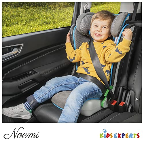 WALSER Noemi, silla de auto plegable con reposacabezas ajustable en altura, probada ECE R129, crece con el niño de 3 a 8 años antracita/azul : Amazon.es: Bebé