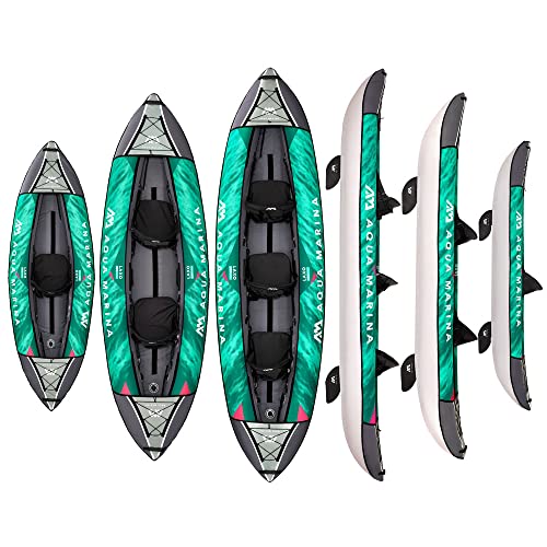 Aqua Marina Laxo Inflatable Leisure Kayak : Amazon.es: Deportes y aire libre