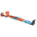 Hot Wheels Pista de coches de juguete configurable, 2 coches, casi 2,5 metros de pista, barrera de salida, looping de dos carriles, línea de meta y dos lanzadores. Para niños de 6 a 10 años, GKT87 : Amazon.es: Juguetes y juegos